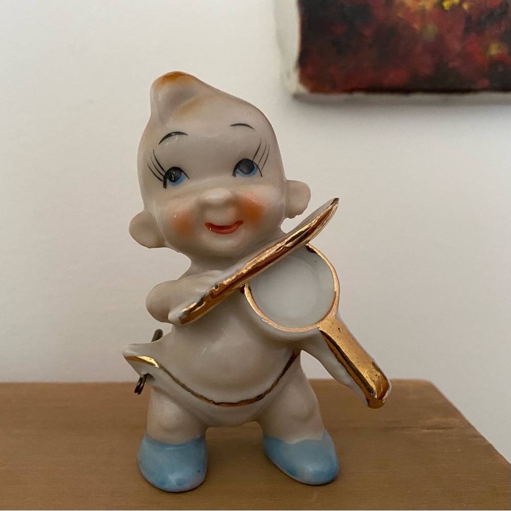 Vintage Kewpie Doll Figurine Porcelain Japan